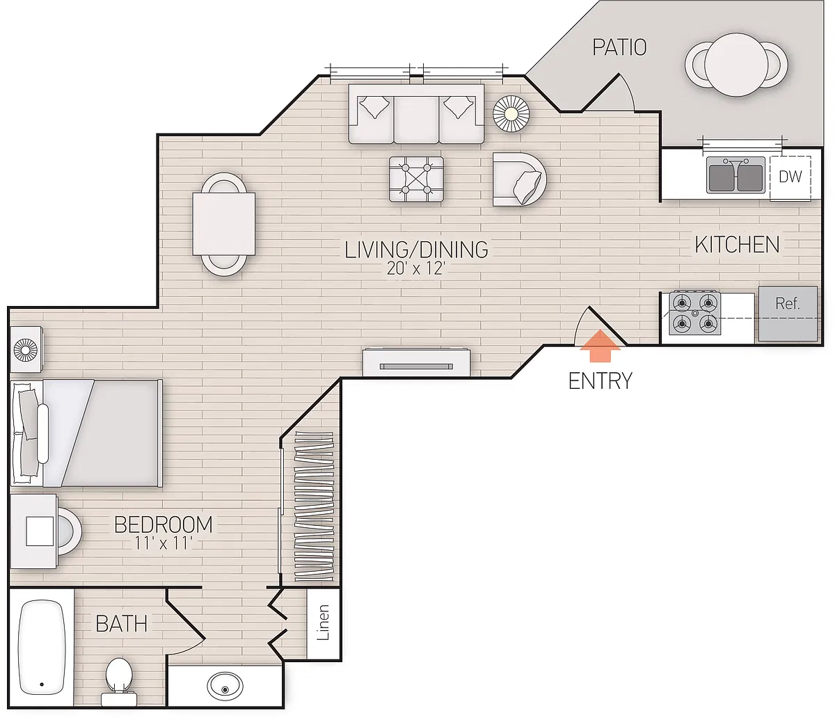 Floor plan Plan A
