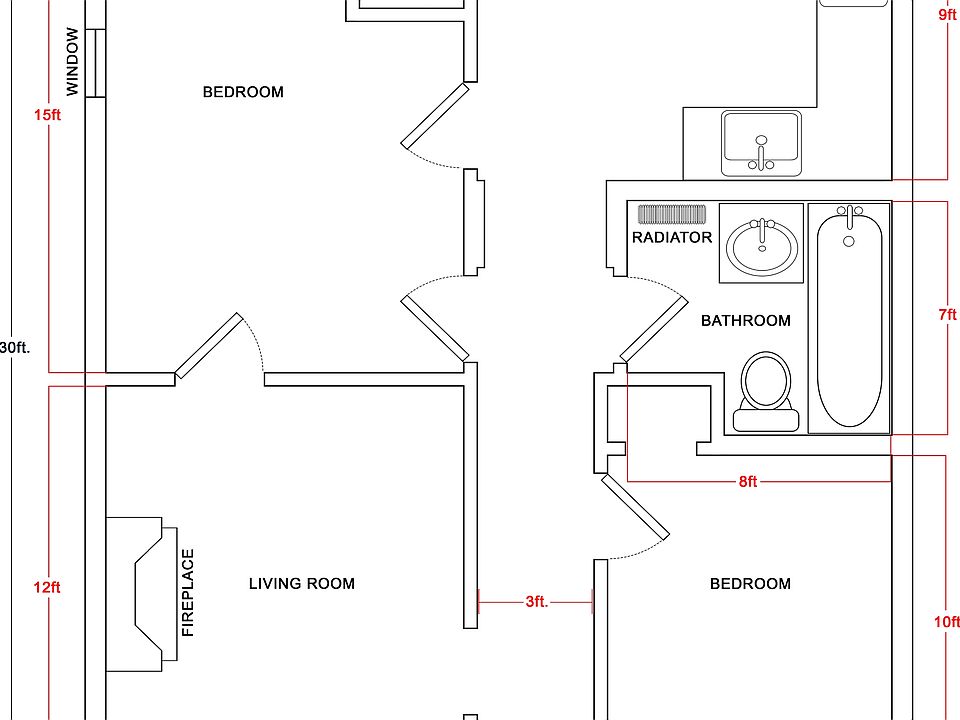 1st image of 404 Center St APT 3