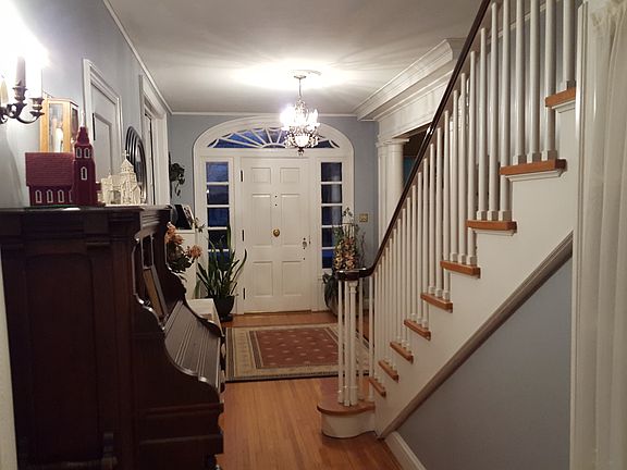 Front foyer showing front door