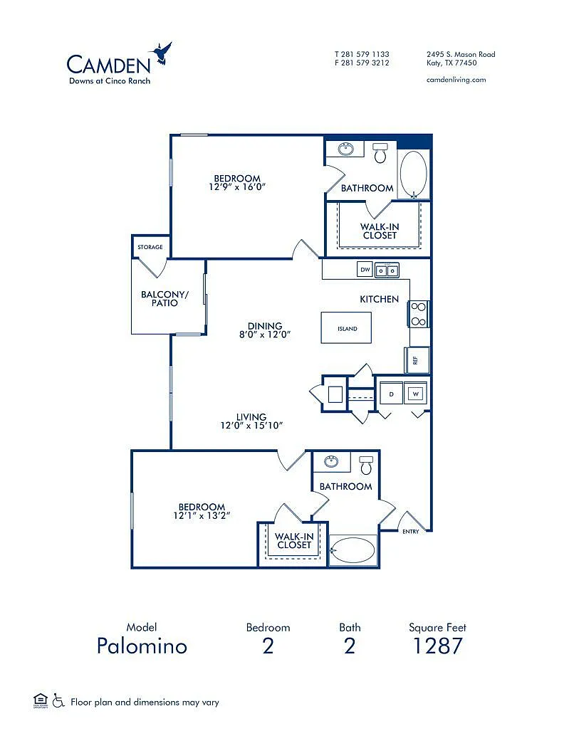 Floor plan Palomino