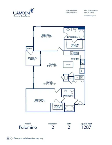 Floor plan Palomino