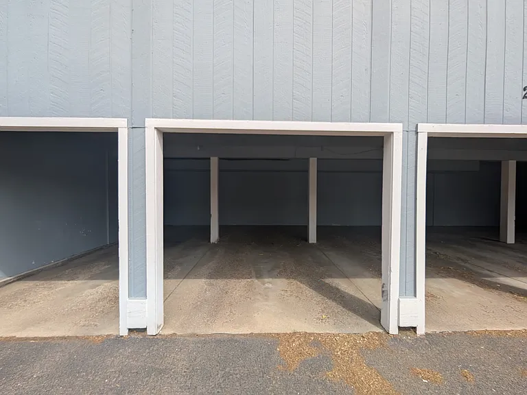 Dedicated covered carport stall