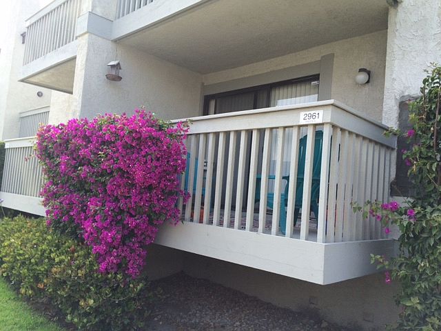 Balcony overlooking Grass
