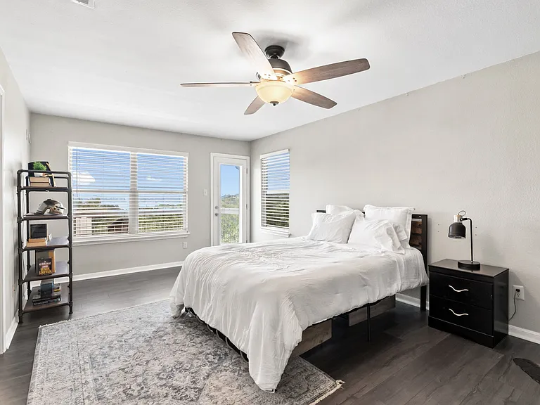 Queen second bedroom located upstairs