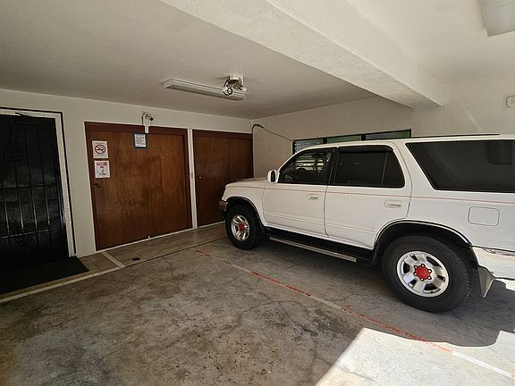 Inside Carport