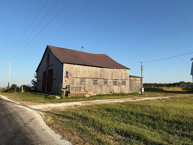 the 1825 barn - the oldest structure in Schuyler County and the site of the one of the 2 remaining original structures