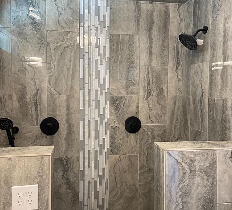 newly renovated bathroom