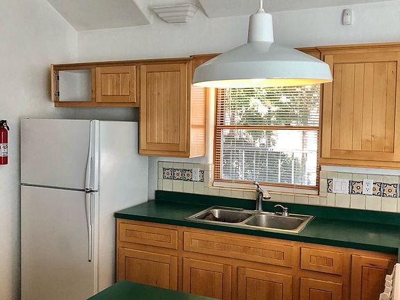Kitchen window faces Mountain road and parking lot.