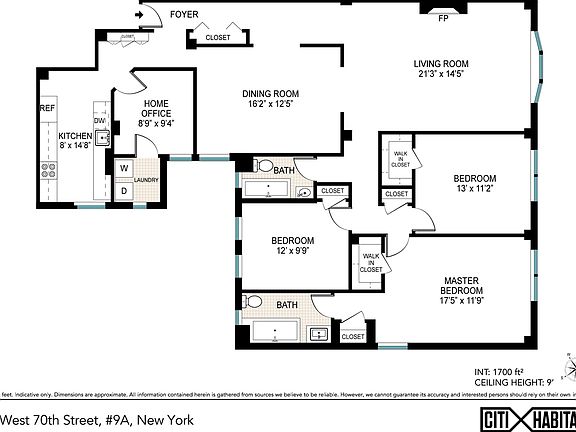 2nd image of 30 W 70th St APT 9A