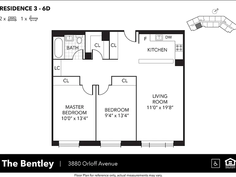 3880 Orloff Ave #3D — Photo 2