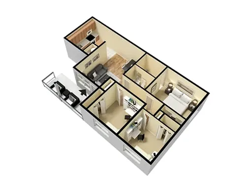 Floor plan 3 Bedroom