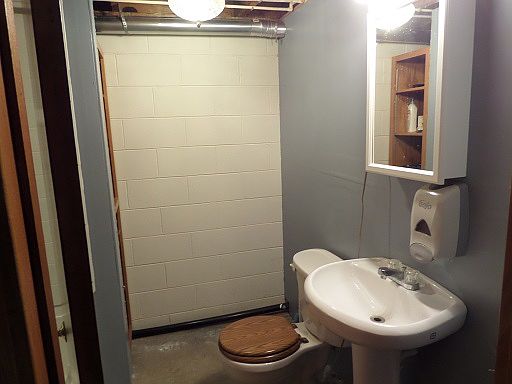 basement bathroom