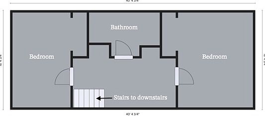 Layout of 2nd floor.