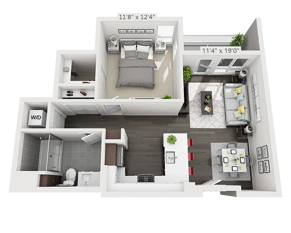 Floor plan A1C