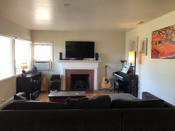 Living room & front window