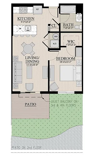 Floor plan B3