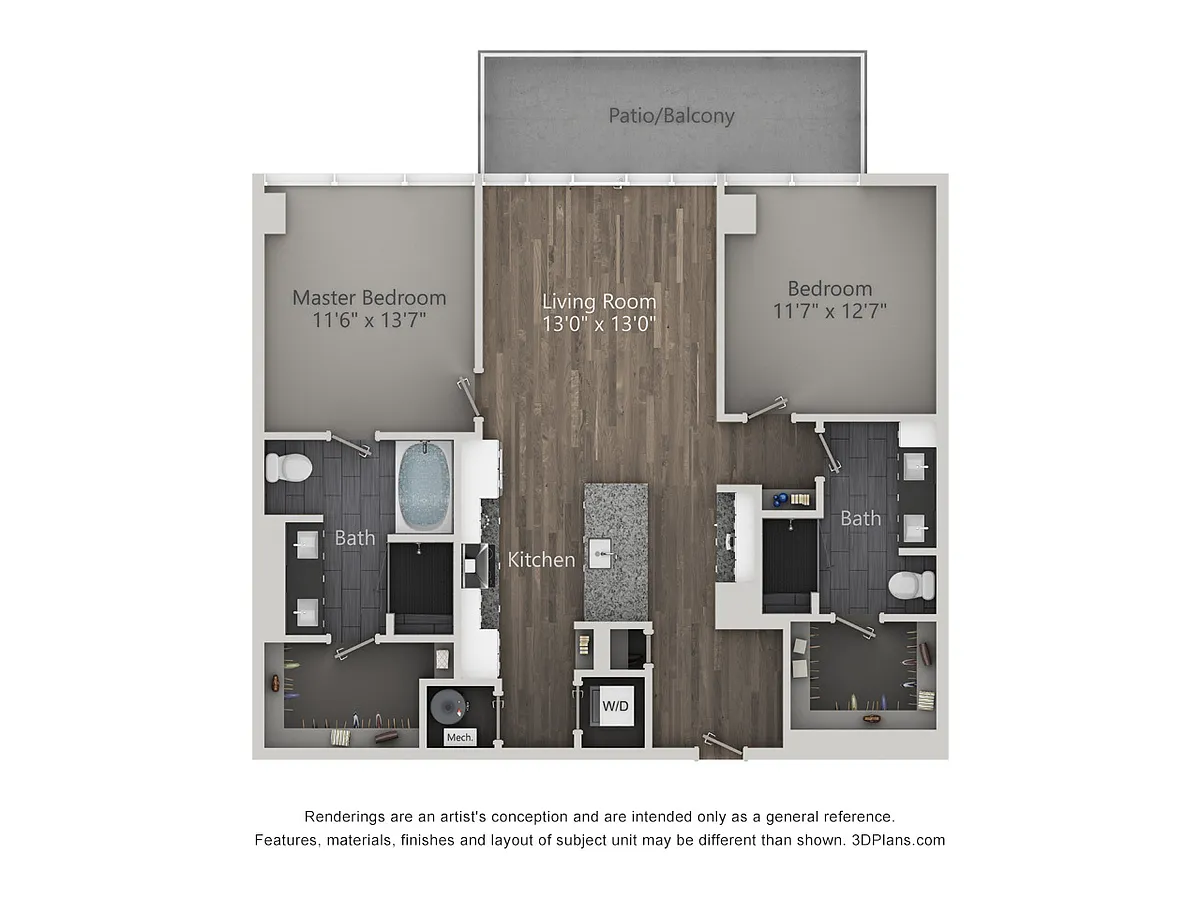Floor plan Tower - Rob Roy