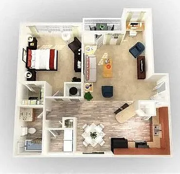 Floor plan Sand Hill Renovated