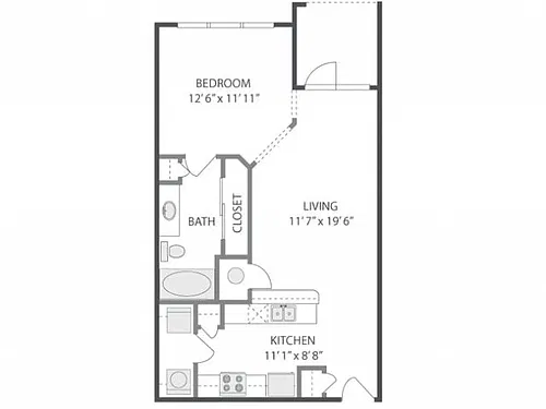 Floor plan A2b
