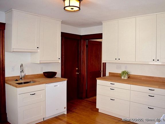 Kitchen and dishwasher