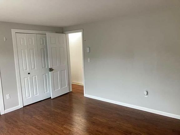Master bedroom door view.