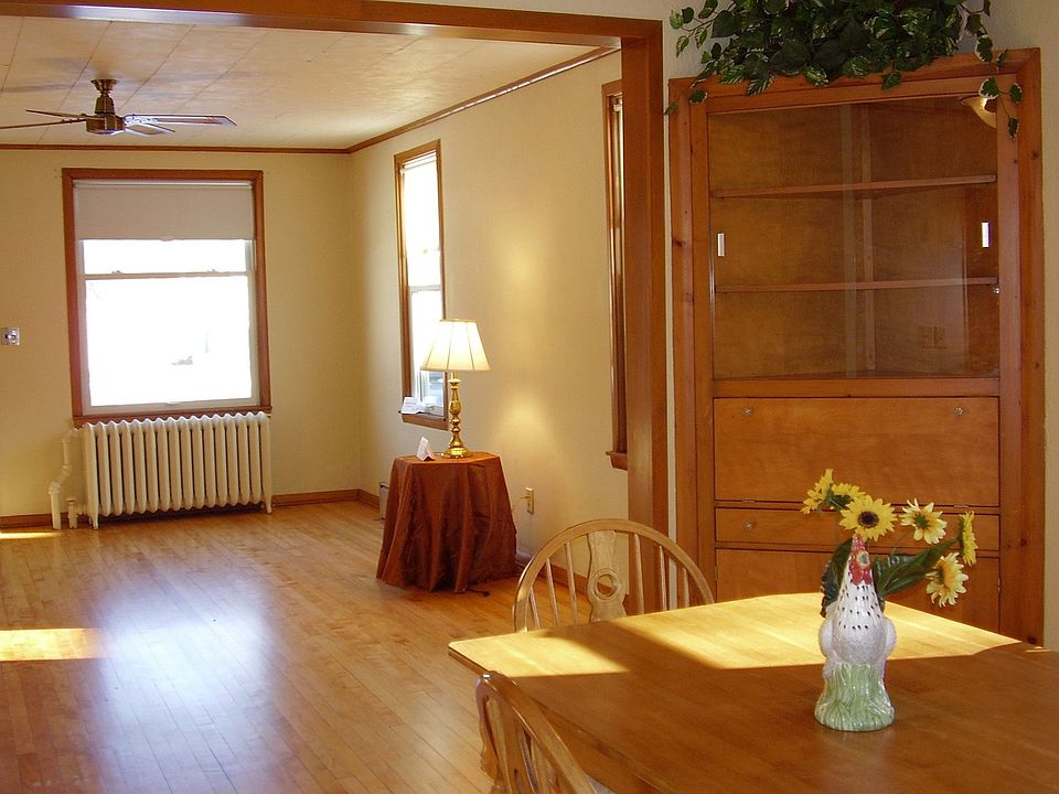 Gorgeous refinished maple floors and open layout
