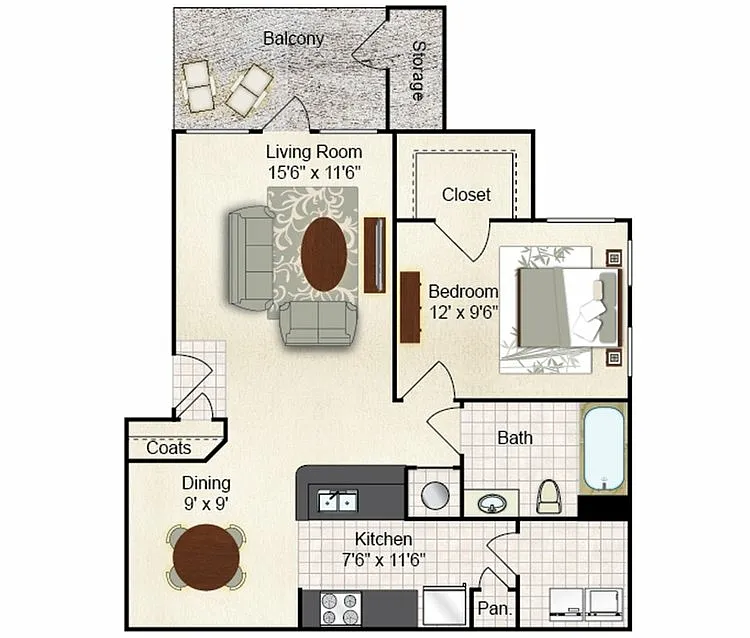 Floor plan Cypress