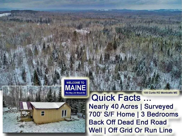 105 Curtis Road, Monticello, ME 04760