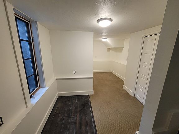 Downstairs bedroom with egress window