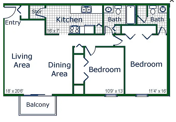 Floor plan Brich