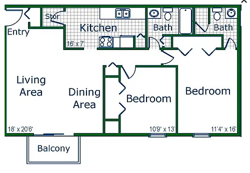 Floor plan Brich