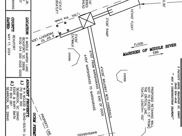 6 Middle Marsh Ln, Seabrook, SC 29940
