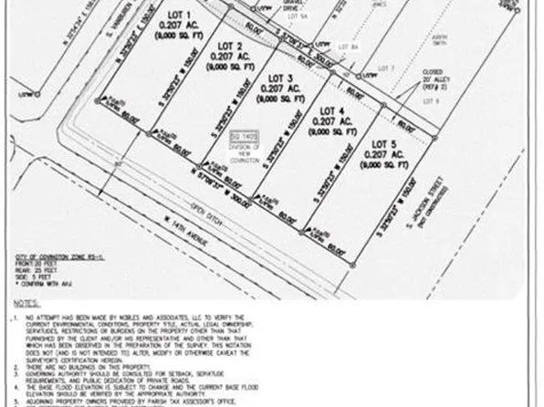 W 14th Ave Lot 1&2, Covington, LA 70433