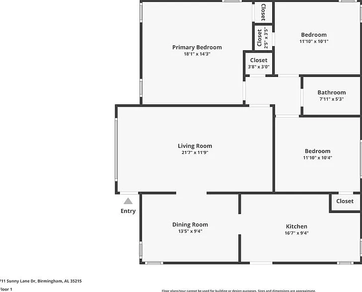 3 bed, 1.0 bath, 1133 sqft, $1,710 — Photo 2