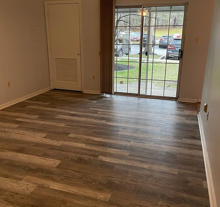 Living Room View 1 With patio access
