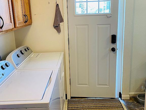 Back door/laundry and pantry