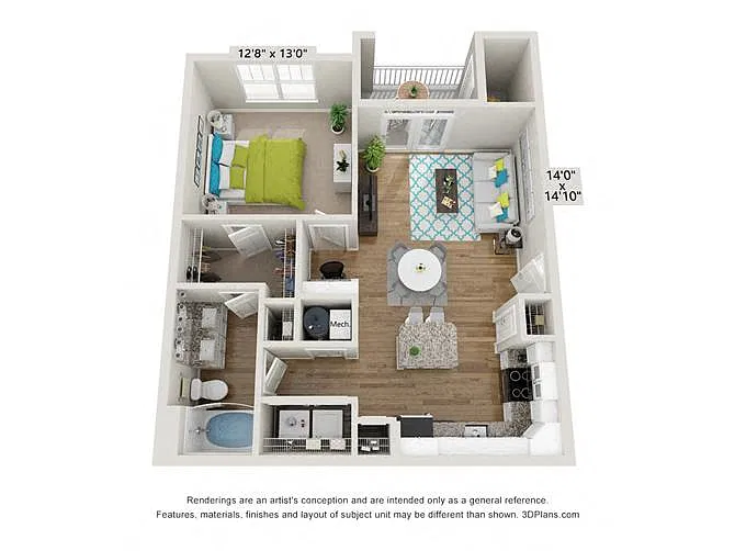 Floor plan Ardent