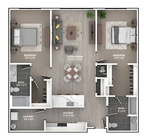 Floor plan B7