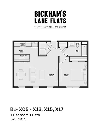 Floor plan B1