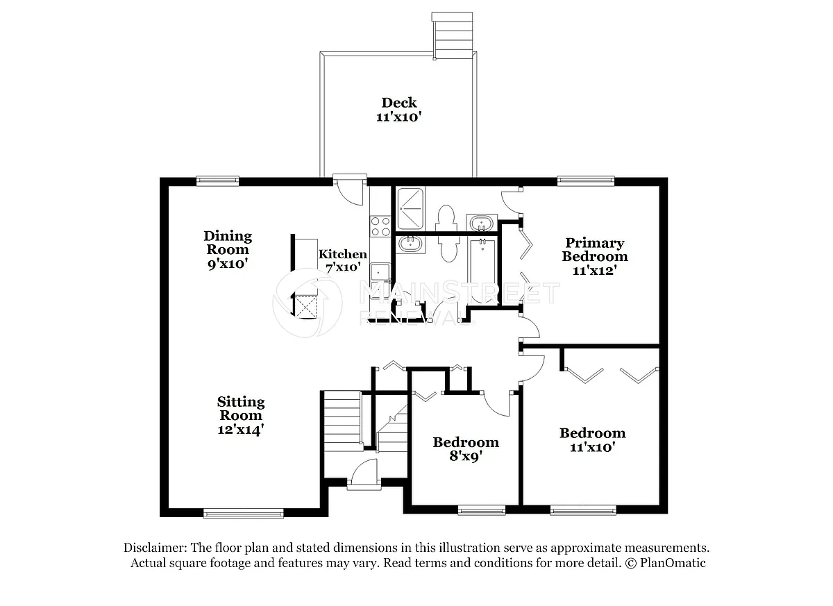 Floor Plan - 6839 S Lawndale Ave