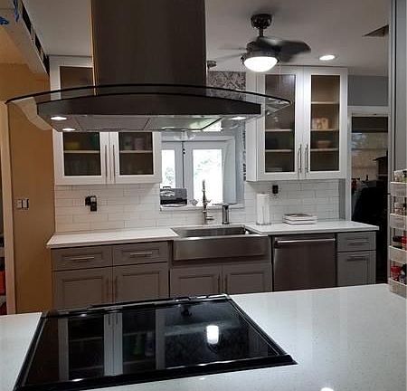 KITCHEN OPEN TO LIVING ROOM AND DINING ROOM