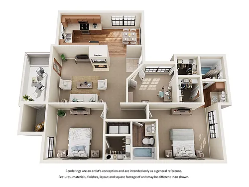 Floor plan Yuca