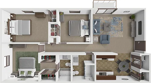 Floor plan Holiday