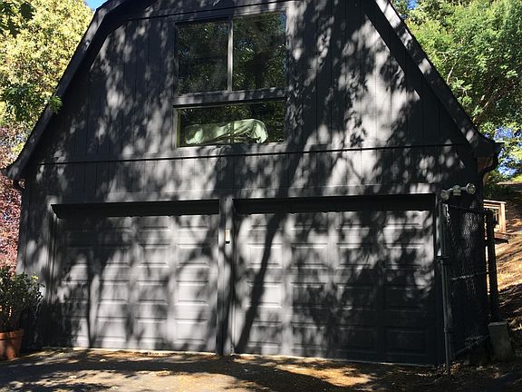 Garage view, Main Bedroom Window