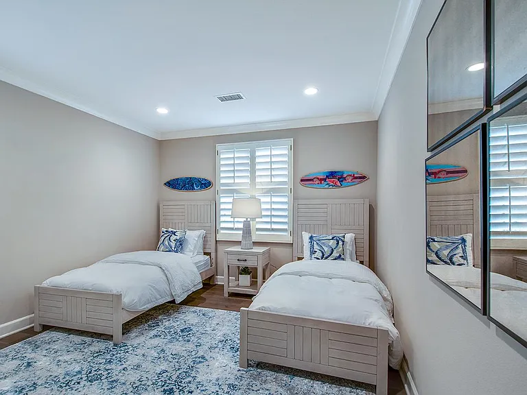 Bedroom 2 with two single beds