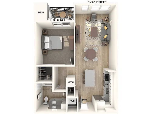 Floor plan AM19-80-118