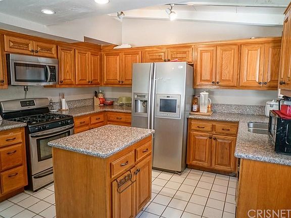 Updated kitchen with lots of counters and cabinets