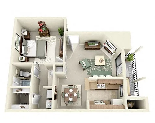 Floor plan Barton