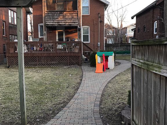 Custom brick paver walkway