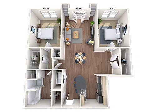 Floor plan Breakers